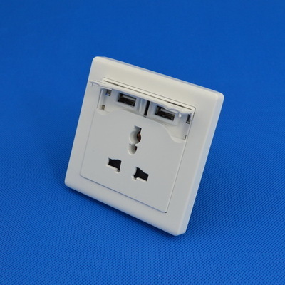 USB墻壁插座面板評(píng)測(cè) 5V 2.1A直充，讓生活更便捷
